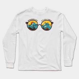 Wonderlust it's all i need Long Sleeve T-Shirt